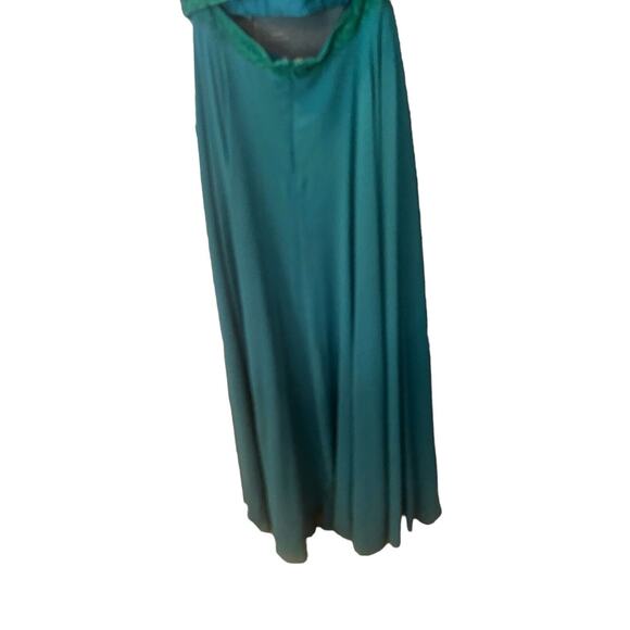 Prom Green Size 10 A Line Gown by Clarisse Nwt Wedding - Picture 9 of 9